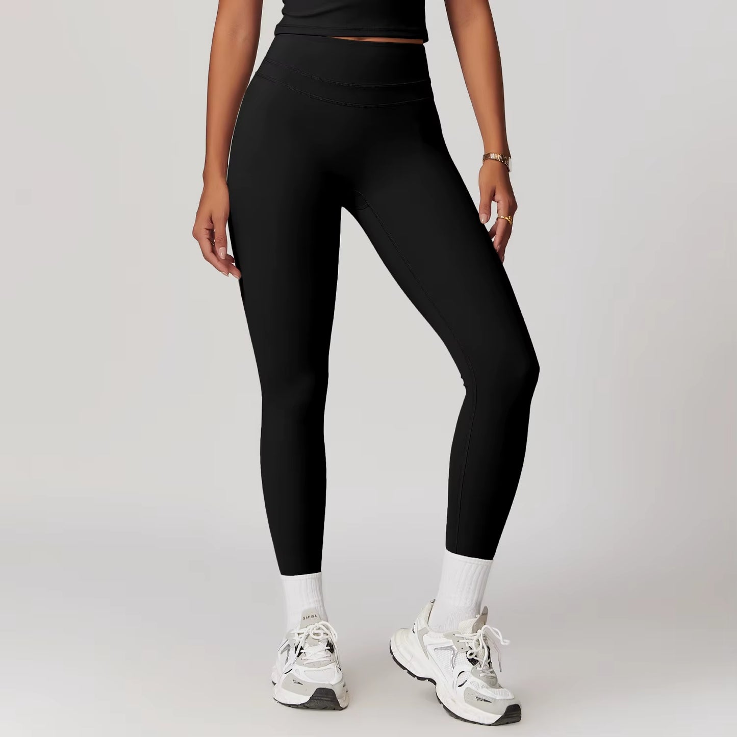 New Yoga Pants Women Workout Yoga Leggings High Waist Sport Leggings Women'S Running Workout Tights Gym Push up Fitness Trousers