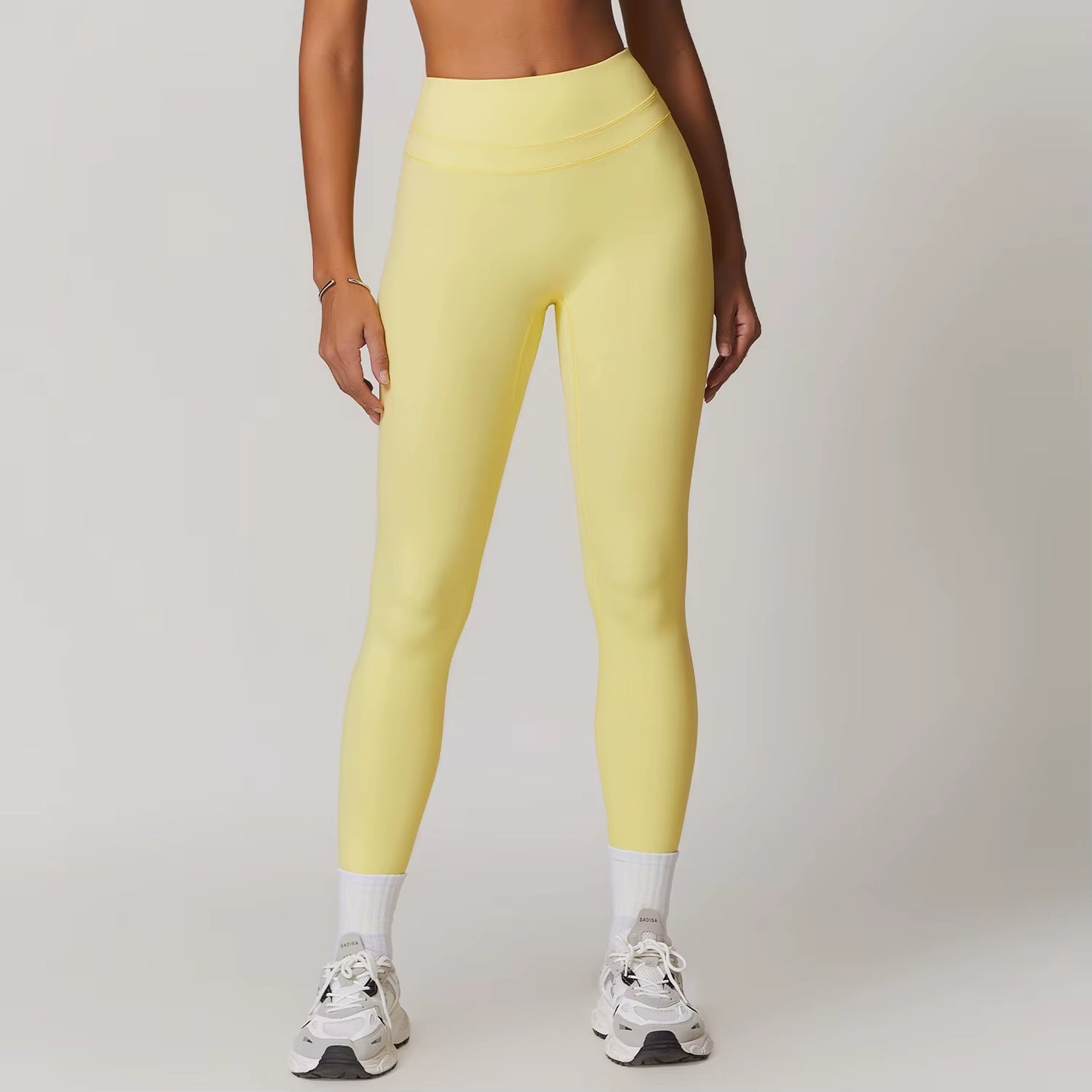 New Yoga Pants Women Workout Yoga Leggings High Waist Sport Leggings Women'S Running Workout Tights Gym Push up Fitness Trousers