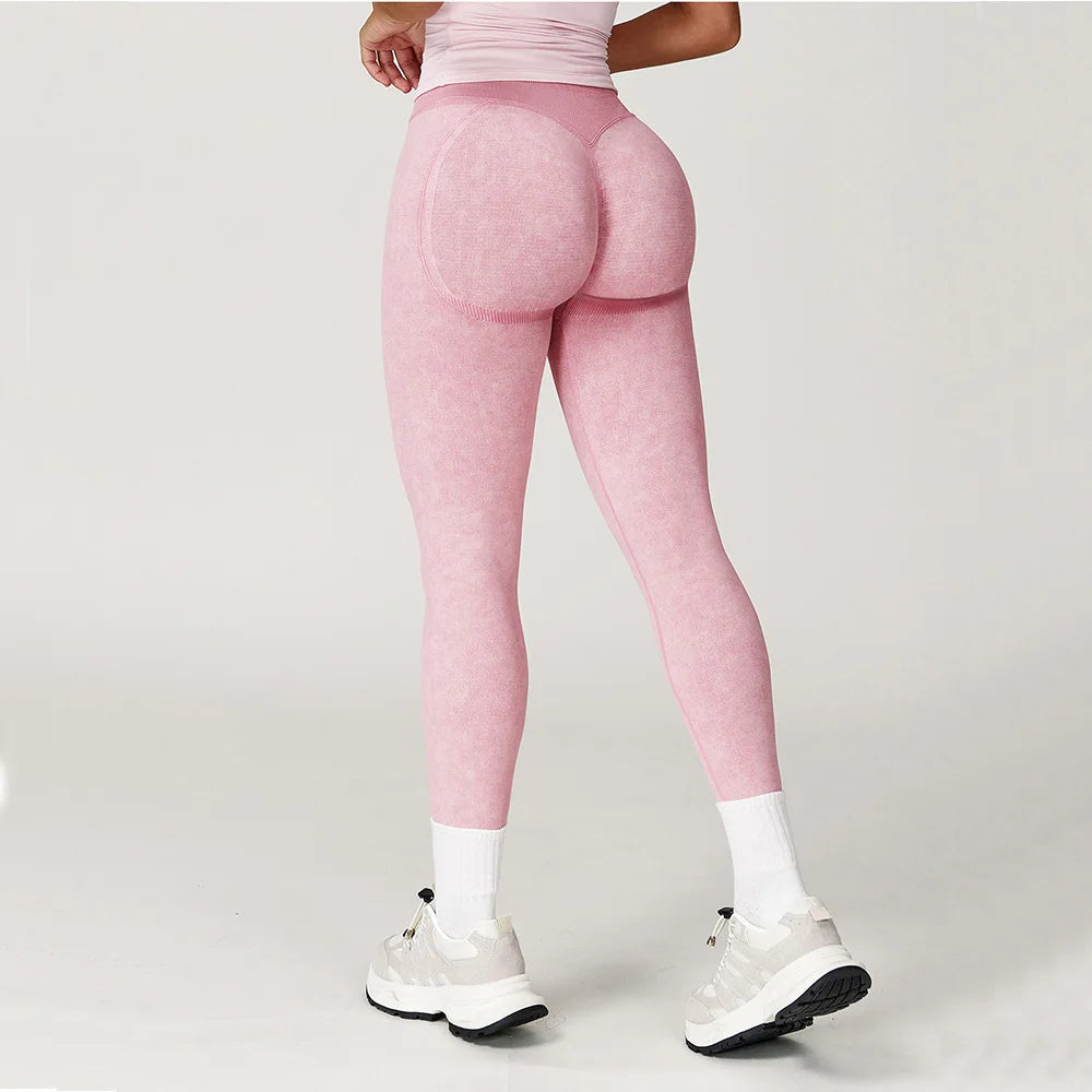 Yoga Leggings Seamless Sports Pants Woman High Waist Leggings Lift Butt Yoga Pants Push up Fitness Workout Tights Sportswear 