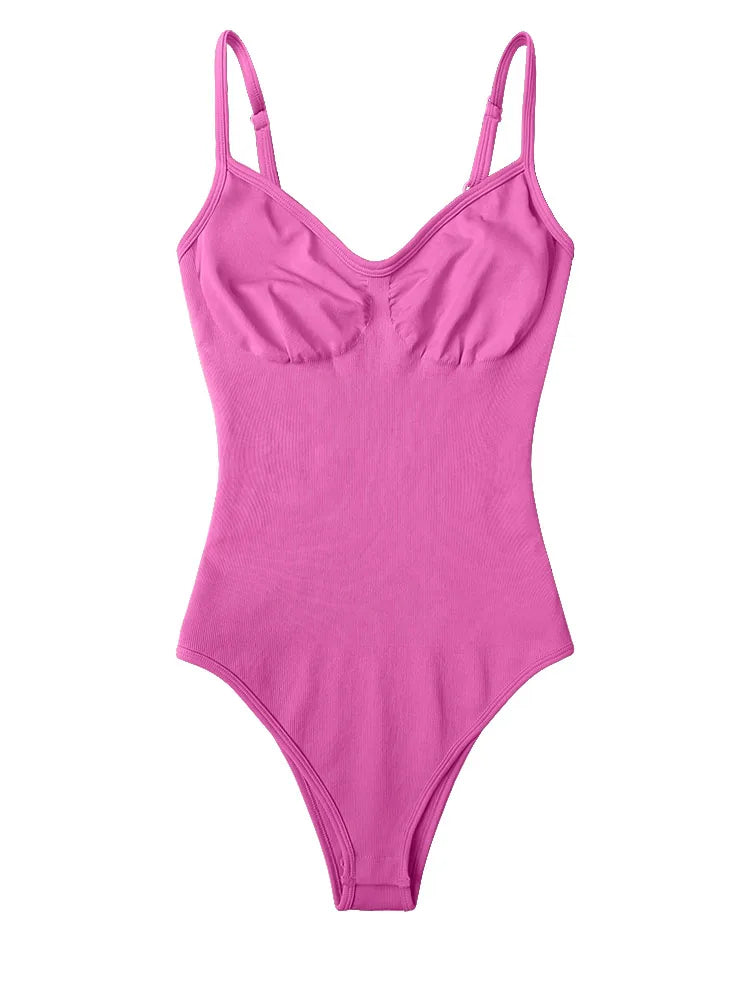 Solid Color Sexy Wrapped Ladies Jumpsuit Hot Selling Sleeveless Hip Lifting Casual Backless Sports Yoga Women'S Bodysuit