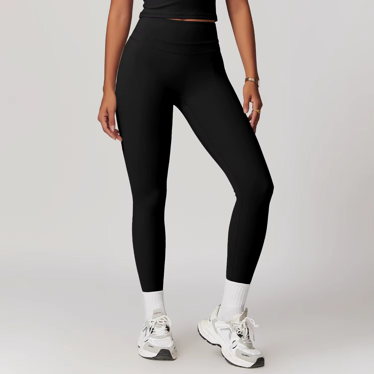 New Yoga Pants Women Workout Yoga Leggings High Waist Sport Leggings Women'S Running Workout Tights Gym Push up Fitness Trousers