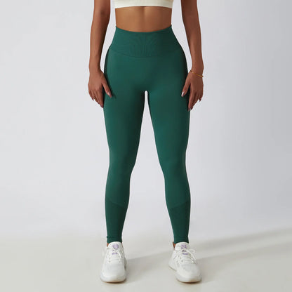High-Waisted Seamless Leggings - Scrunch Butt Push-Up Yoga Pants for Fitness and Workout